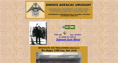 Desktop Screenshot of gnosisuruguay.com
